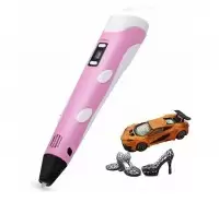 Lápiz 3d Pen / Impresión 3d Dibujo+3 Filamentos+pantalla Led