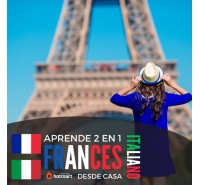Curso Online Aprende Frances e Italiano Bilingüe 