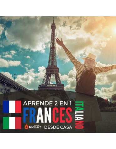 Curso Online Aprende Frances e Italiano Bilingüe