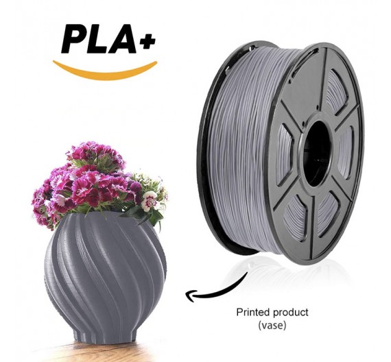Filamento PLA+ Pemium 1.75mm 1kg/ Rollo Impresión 3D Purpura