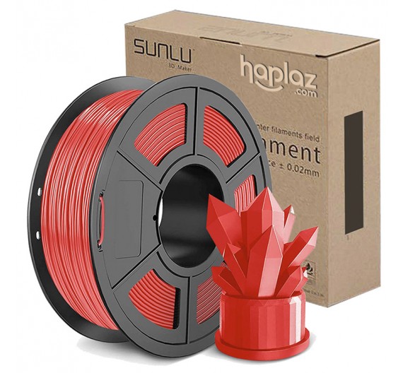 Filamento PLA Premium 1.75mm Impresión 3D Rojo