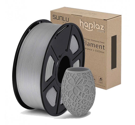 Filamento PLA Premium 1.75mm Impresión 3D Plateado