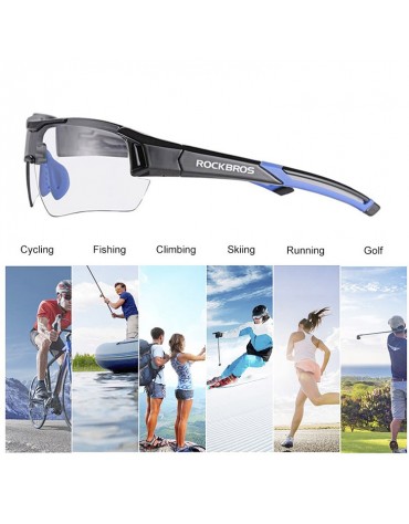 Gafas (transitions) Fotocromáticas Rockbros Ciclismo Mtb