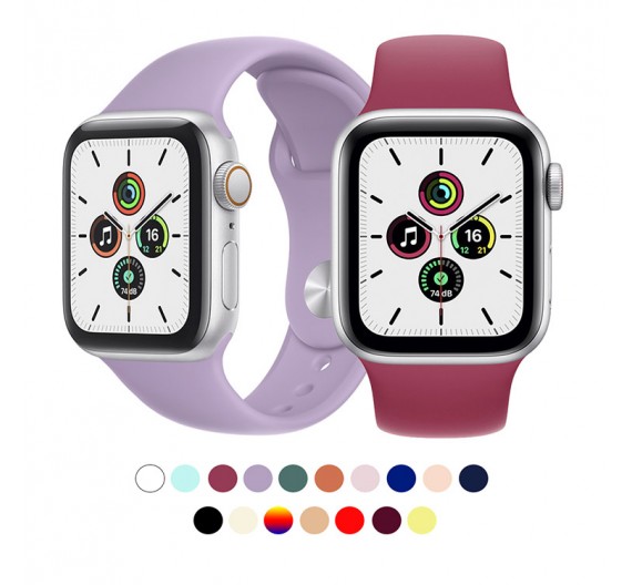 Correa Silicona Para Apple Watch Pulso Intercambiable Reloj