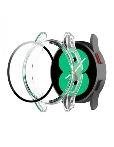 Protector Carcasa Samsung Galaxy Watch 4 Case 40mm Vidrio Templado|haplaz