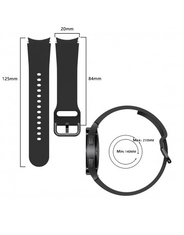 Correa Silicona Samsung Watch 4 / 4 Classic 20mm