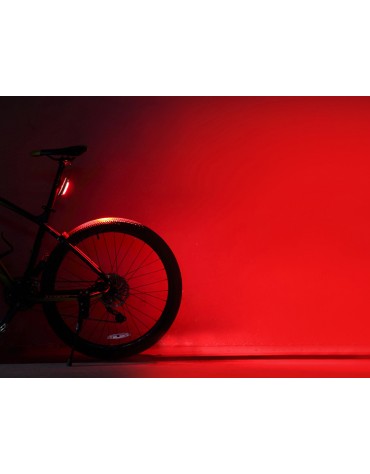 Luz Trasera Rockbros Original Para Bicicleta Luces Seguridad