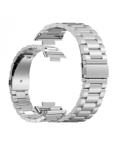 Correa Metálica Para Huawei Watch Fit 2 Pulso Acero Inoxidable | haplaz.com