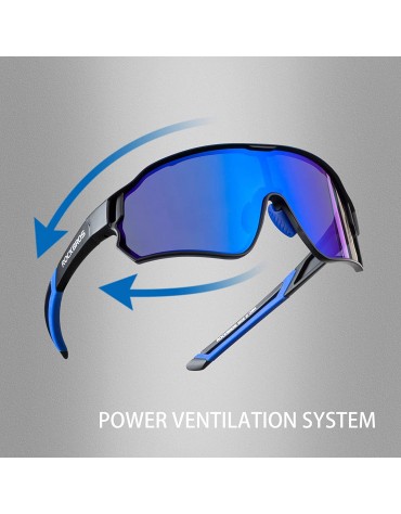 Gafas Filtro Uv 400 Polarizadas Espejo Rockbros Premium