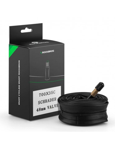 Neumático Bicicleta Rockbros 700 x 25c-35c 48mm Presta Schrader | haplaz.com