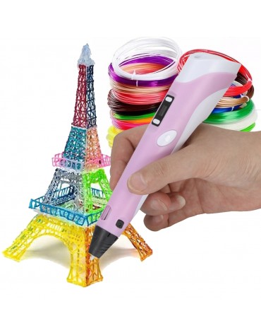 Lápiz Para impresión 3D + 6 Filamentos | Pen 3D