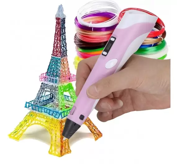 Lápiz Para impresión 3D + 6 Filamentos | Pen 3D Lápiz Para impresión 3D + 6 Filamentos | Pen 3D