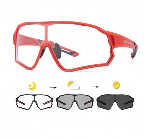 Gafas Lentes Fotocromáticos Rockbros UV400 Ciclismo Gafas Lentes Fotocromáticos Rockbros UV400 Ciclismo
