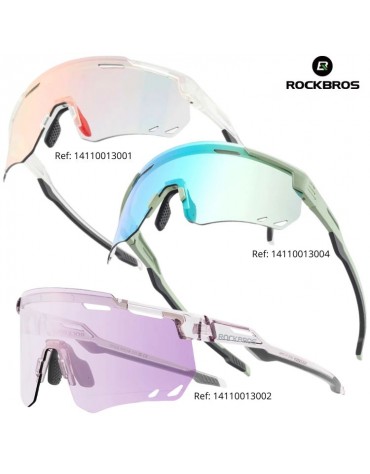 Rockbros Gafas Fotocromáticas Espejo UV400 Ciclismo