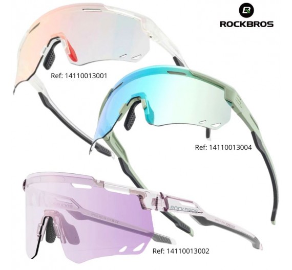 Rockbros Gafas Fotocromáticas Espejo UV400 Ciclismo