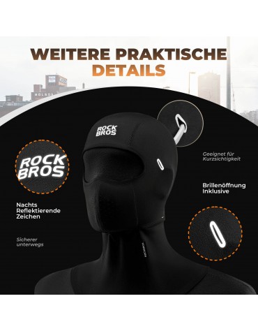Pasamontaña Balaclava Rockbros Bufanda Ciclismo Moto