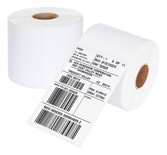 Rollo 350 Etiquetas Térmicas Adhesivas 100X150mm Directas Rollo 350 Etiquetas Térmicas Adhesivas 100X150mm Directas