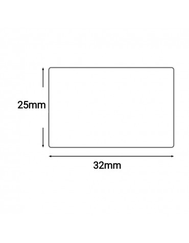 Rollo Etiquetas Térmicas Adhesivas 32X25mm Térmica Directa