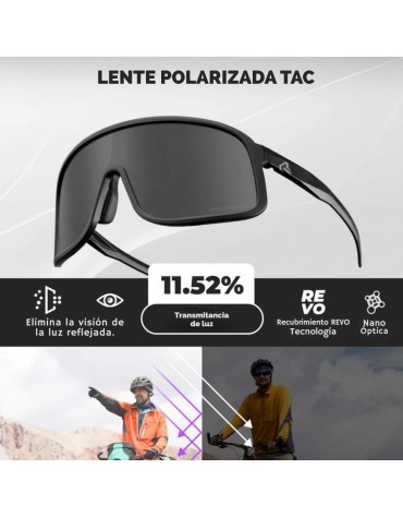 Gafas Polarizadas Rockbros HD UV400 Ciclismo
