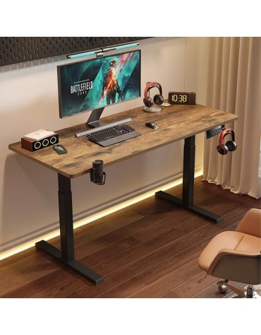 Escritorio Eléctrico Ajustable 120x60cm Ergonómico Oficina | haplaz.com